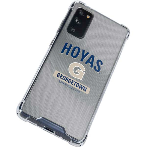 Georgetown University Established 1789 Galaxy S20 FE Clear Case